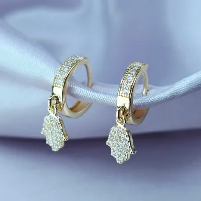 Imagen de Arete Mano de Fátima