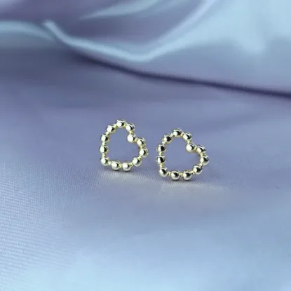 Imagen de Broquel Corazón de Esferas