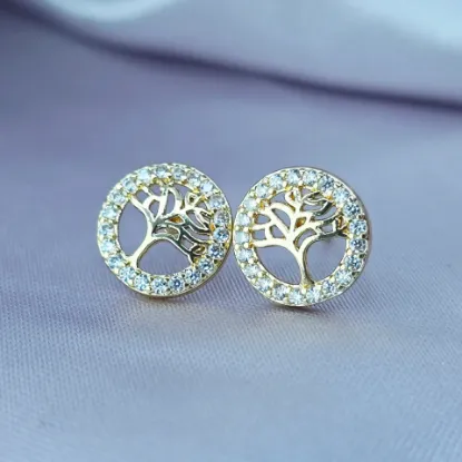 Imagen de Broquel Círculo Árbol de La Abundancia