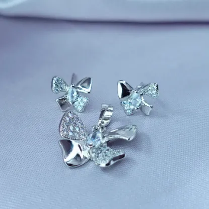 Imagen de Juego Moño Mariposa