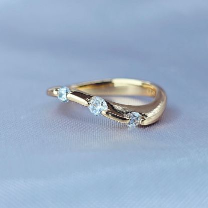 Imagen de Anillo Onda con Tres Luces