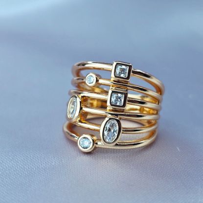 Imagen de Anillo Arte Geométrico