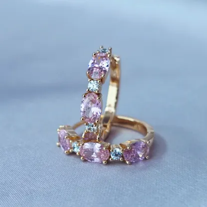 Imagen de Huggie Cristales Rositas