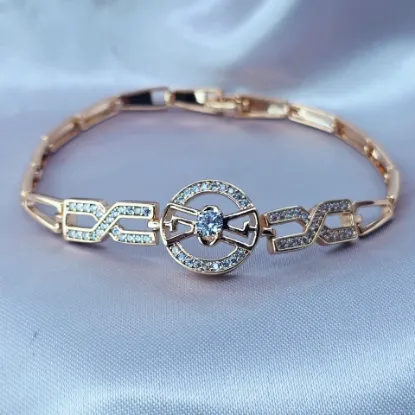 Imagen de Pulsera Círculos Lujosos  1915