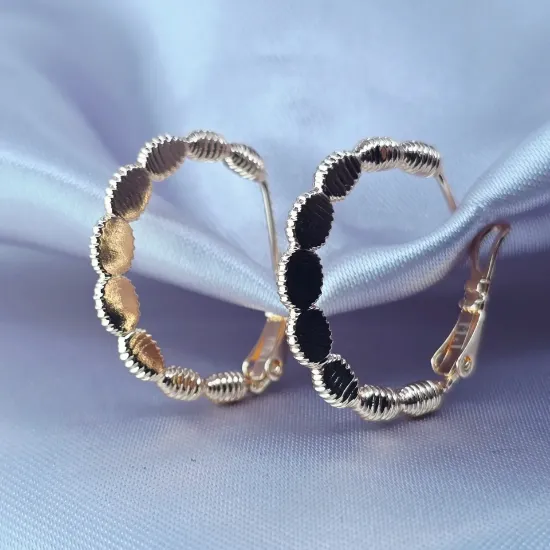 Imagen de Arracada Lunetas Planas