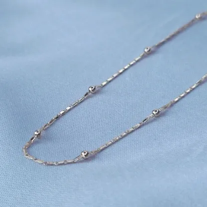 Imagen de Cadena Tejido Viviana Gucci Plana Oro Dorado Talla 5001