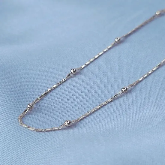 Imagen de Cadena Tejido Viviana Gucci Plana Oro Dorado Talla 5501