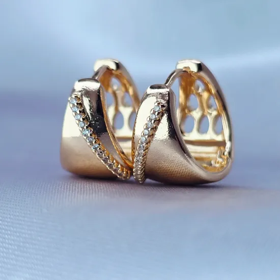 Imagen de Huggie Sucesión Continua de Circonias