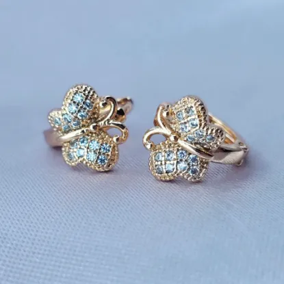 Imagen de Huggie Mariposa Adornada