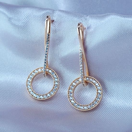 Imagen de Arete Infinito y Aro