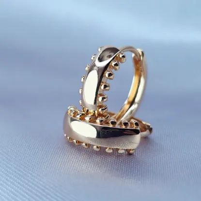 Imagen de Huggie Pasta de Oro y Esferitas