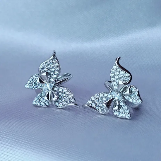 Imagen de Huggie Mariposa Blanca