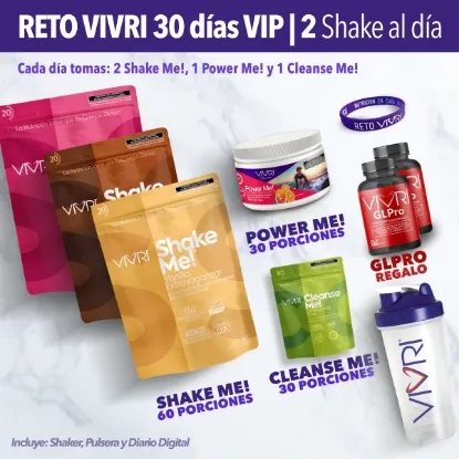 Imagen de RETO VIVRI 30 días VIP - 2 Shake al día