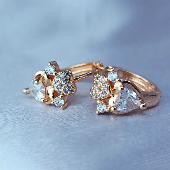 Imagen de Huggie Amor en Forma de Corazones