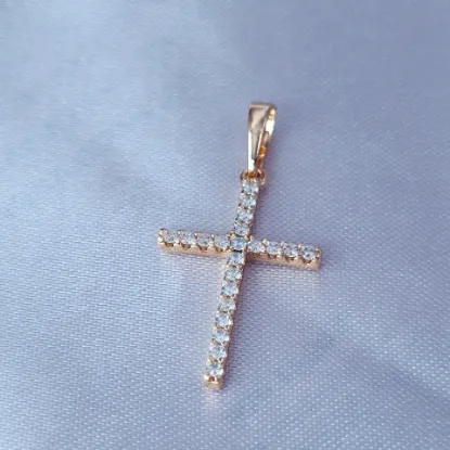 Imagen de Dije Cruz de Alegría