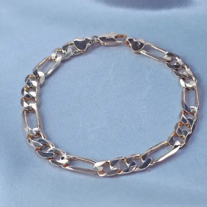 Picture of Gold-Tone Cartier or Figaro-Weave Bracelet