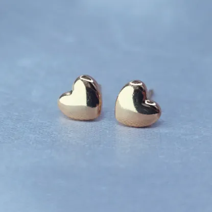 Imagen de Broquel Corazón Pequeño de Oro