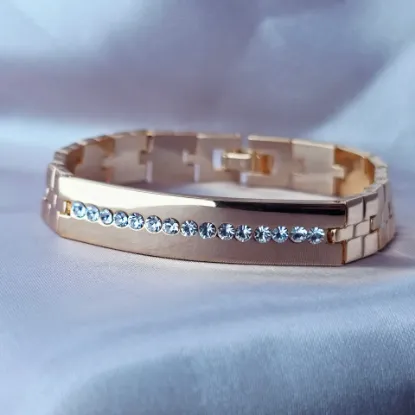 Imagen de Pulsera Esclava Resplandeciente Talla 1710