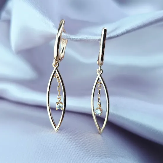 Imagen de Arracada Refinado con Colgante