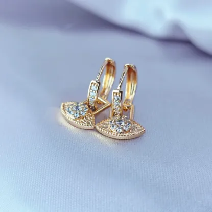 Imagen de Arete Desmontable Ojo Divino de Protección