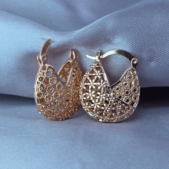 Imagen de Arracada Bolso Artesanal Combinado