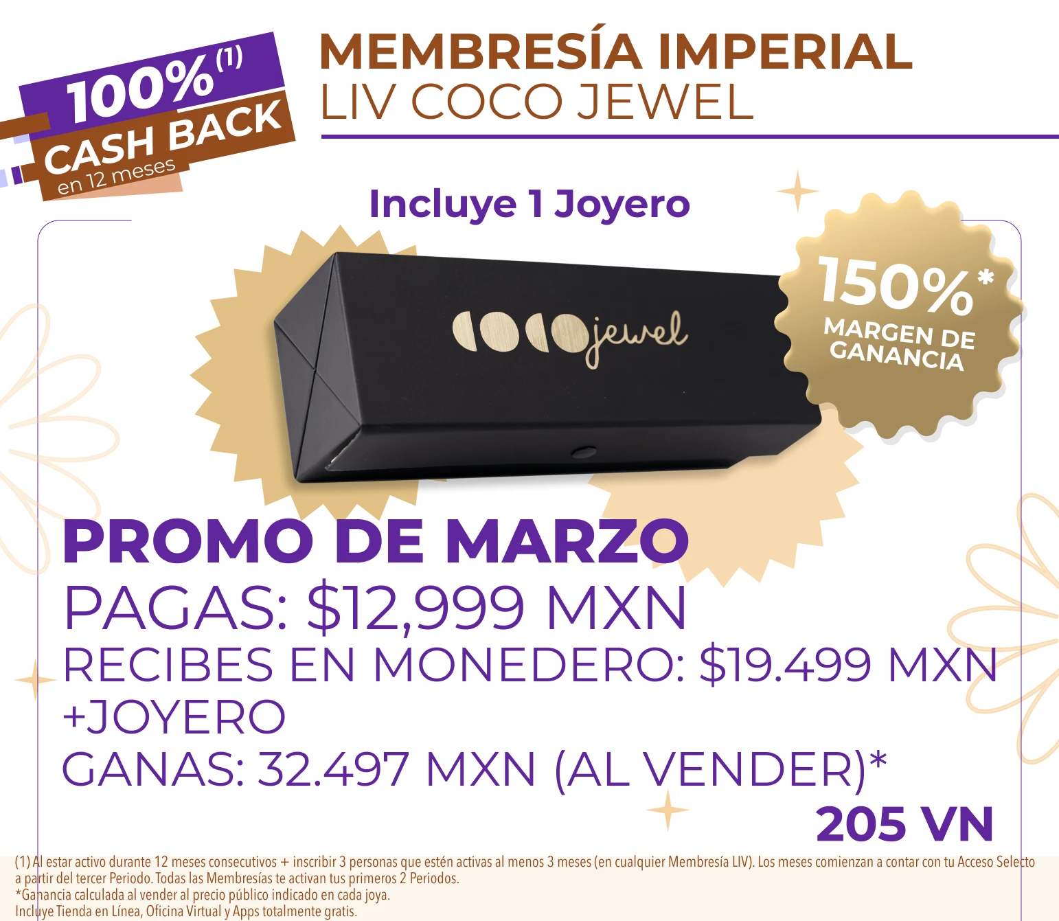 Membresía COCOJewel Imperial