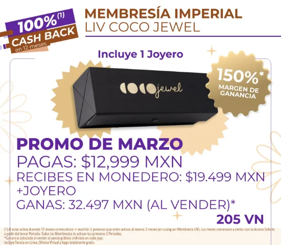 Imagen de Membresía COCOJewel Imperial