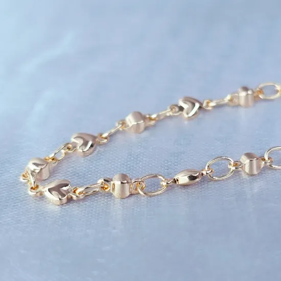 Imagen de Pulsera Tobillera Universo de Corazones