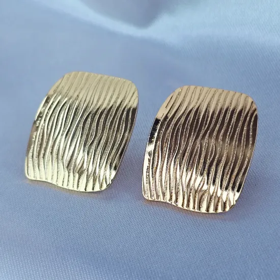 Imagen de Arete Cuadro en Relieve