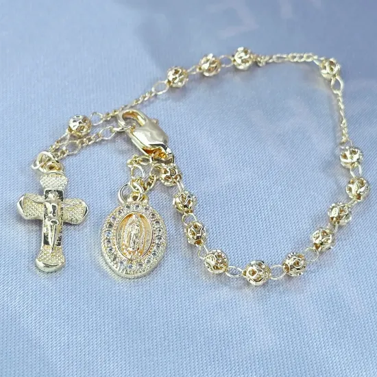 Imagen de Pulsera Decenario Guadalupana Talla 1803
