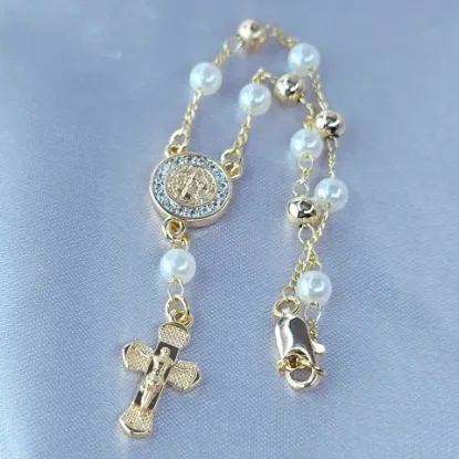 Imagen de Pulsera Decenario San Benito Talla 1905