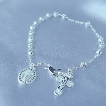 Imagen de Pulsera Decenario La Eterna Guadalupe Talla 1903