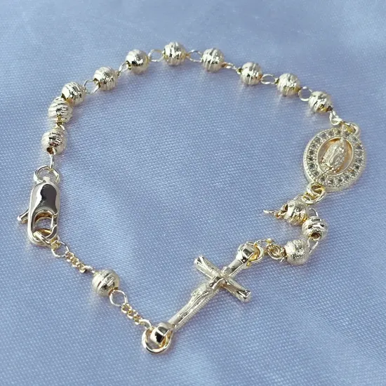Imagen de Pulsera Decenario Paz de Guadalupe Talla 1903