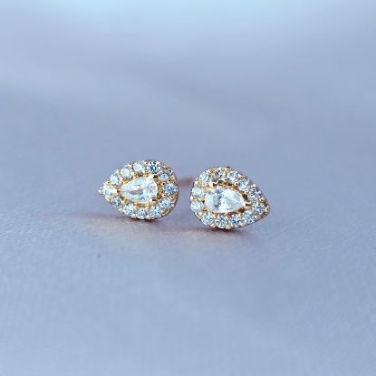 Picture of Stud Earring Diamond Drop