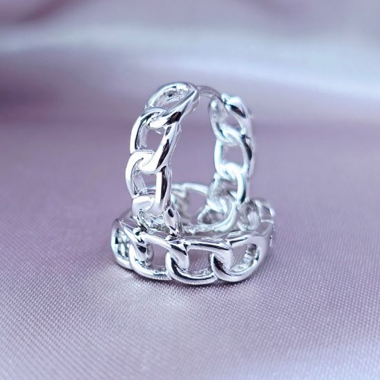 Imagen de Huggie Barbada Oro Blanco