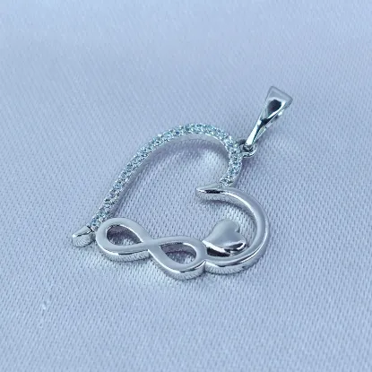Imagen de Dije Corazón Infinito de Mamá