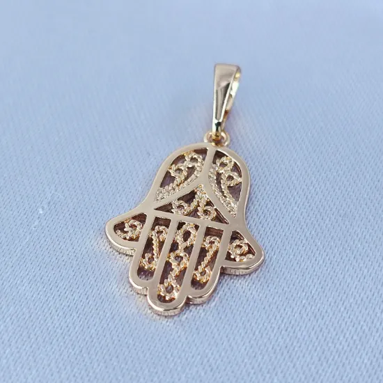 Imagen de Dije Hamsa de Oro