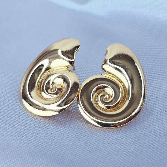 Imagen de Arete Caracol Liso Especial