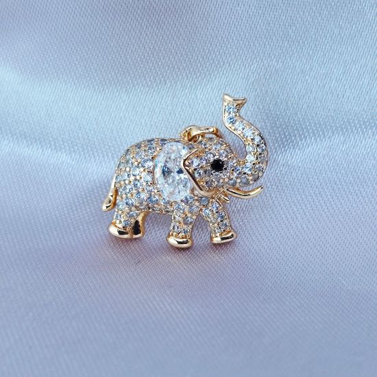 Imagen de Dije Elefante Abundante