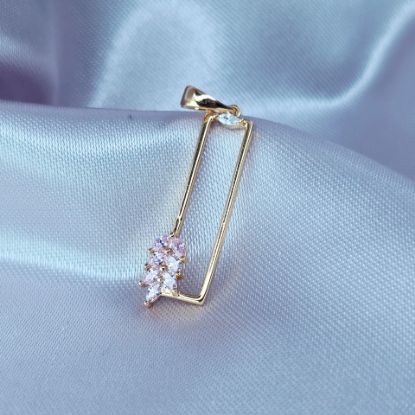 Imagen de Dije Hojitas Rositas Suaves