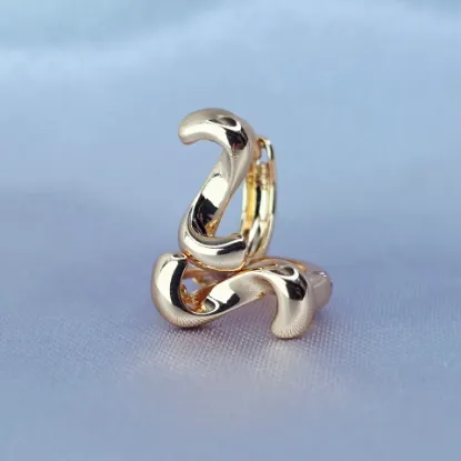 Imagen de Huggie Espiral de Oro