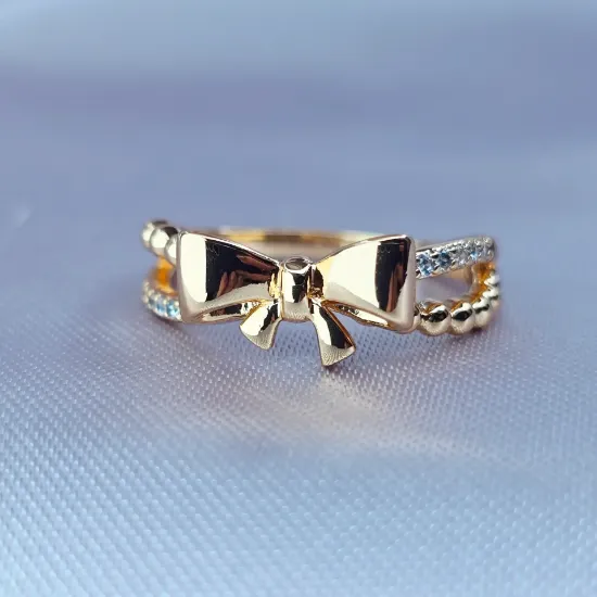 Imagen de Anillo Moñito Municiones y Cristales