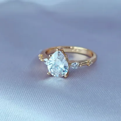 Imagen de Anillo Gota Marquesa