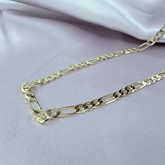 Imagen de Cadena Tejido Cartier o Fígaro Oro Amarillo  5504