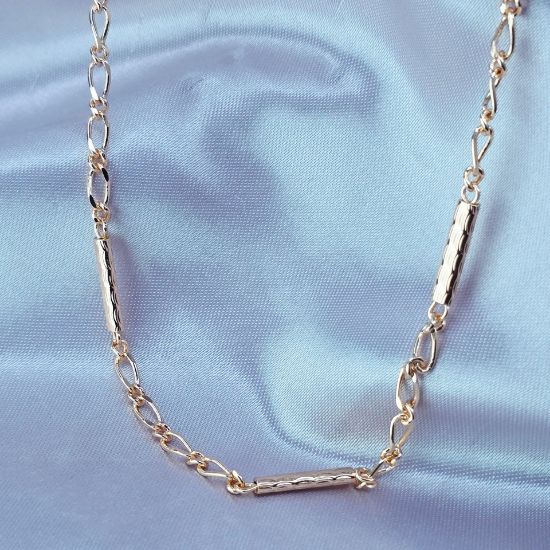 Imagen de Collar Eslabones Texturizados