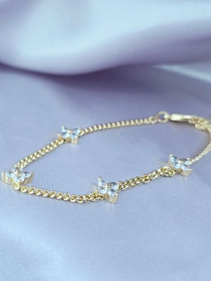 Imagen de Pulsera Flores Delicadas