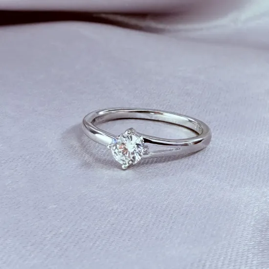 Imagen de Anillo Solitario de Compromiso