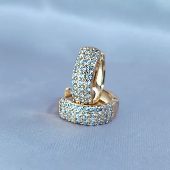 Imagen de Huggie Pavé de Cristales