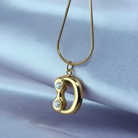 Imagen de Collar Perlas Inicial D