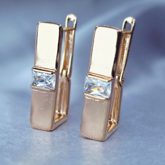 Imagen de Arete Emoción Rectángulo